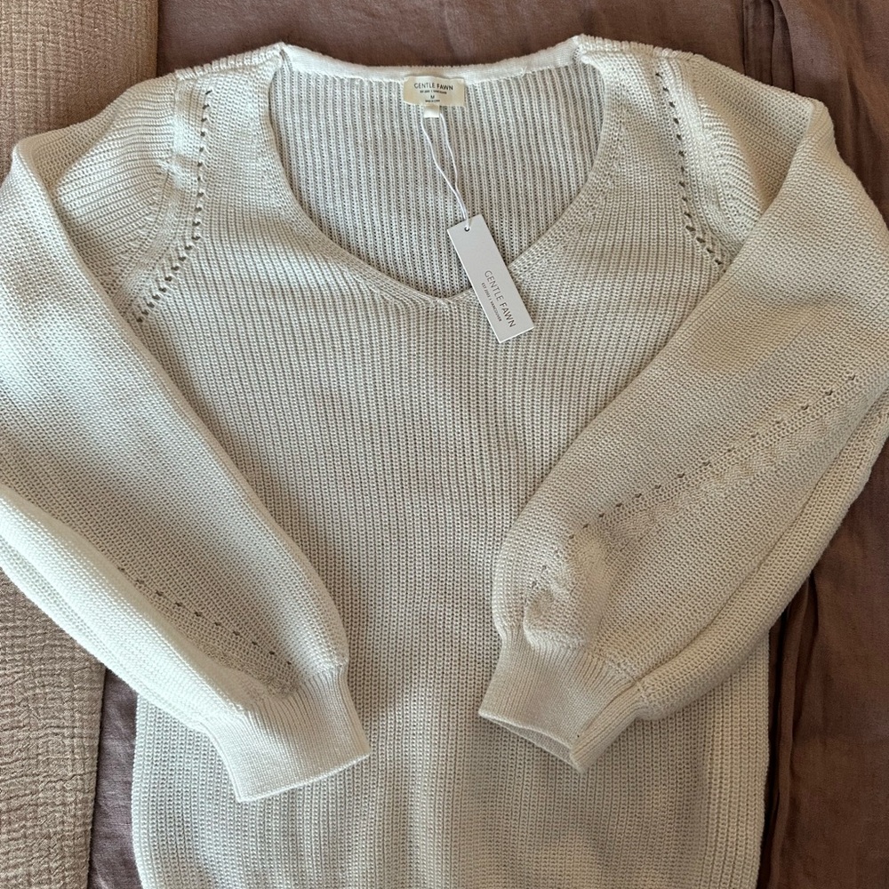 Gentle Fawn Hailey Sweater. Size Medium. Brand New!